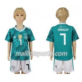 Maillot de Foot Allemagne Draxler 7 Enfant Exterieur Coupe du monde 2018